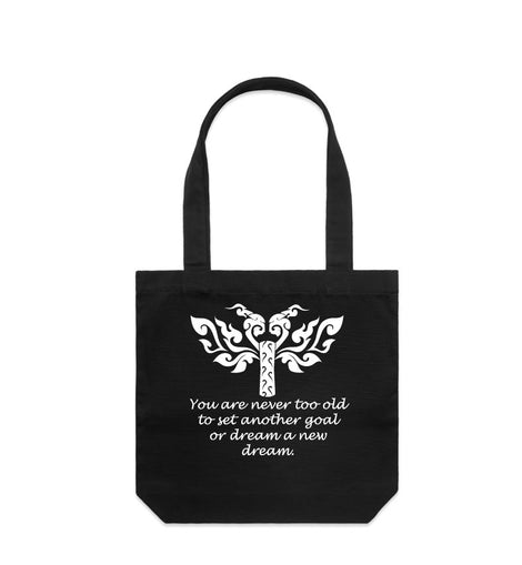 Never too old motorbike tote bag | TribalMoto