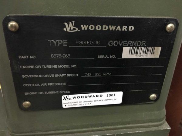 Woodward Governor/Actuator - Image 3