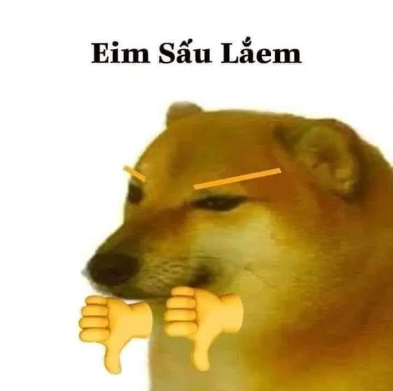 Cheems Em sấu lém