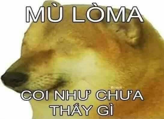 Cheems Mù lòa