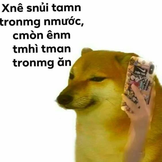 Xê sủi tan truong nước, còn em tan trong ăn