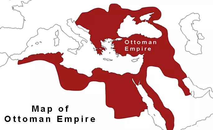 map of ottoman empire 1