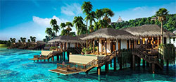 Over water bungalows tahiti.