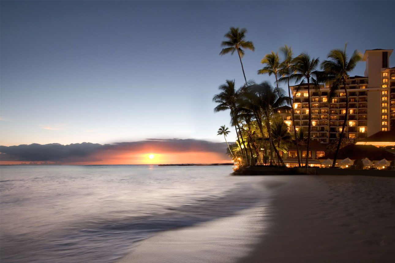 Halekulani Hotel resort.