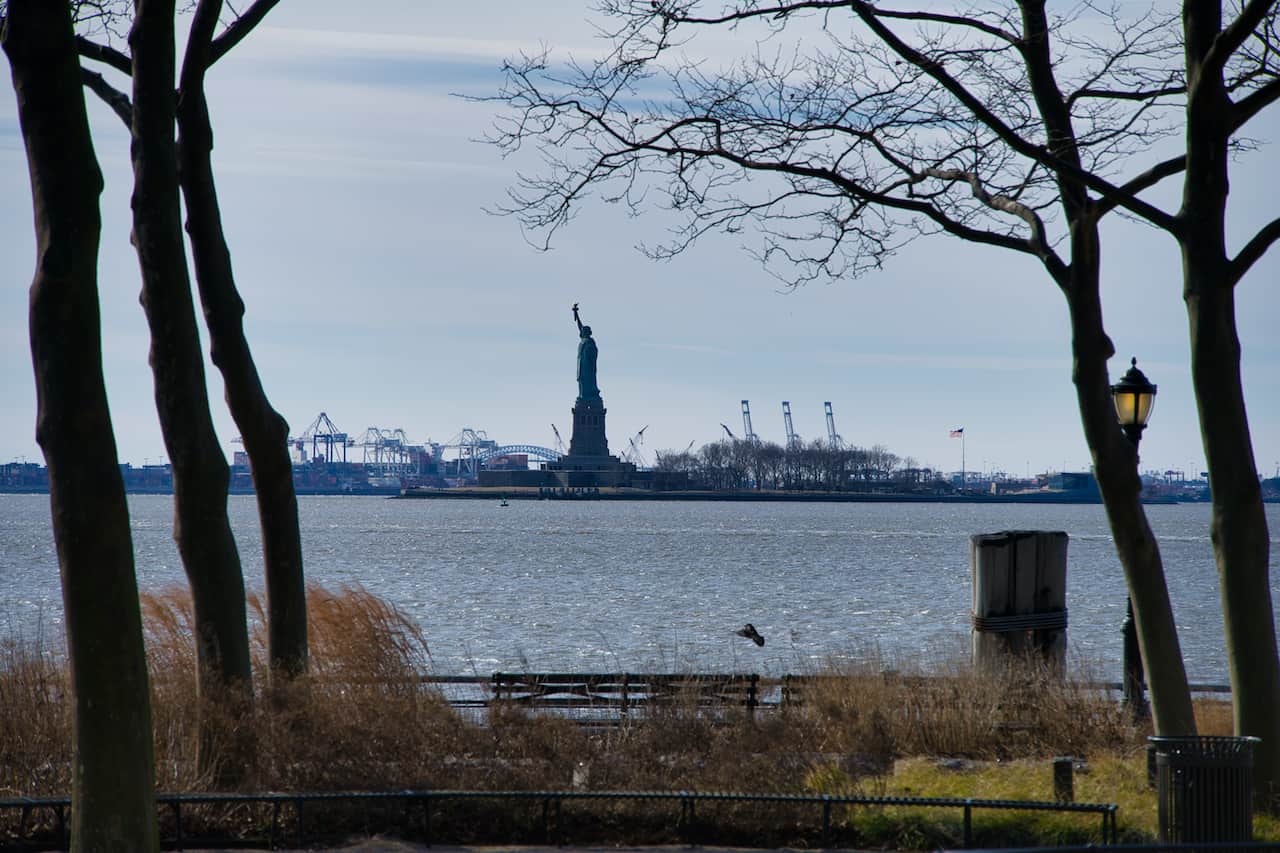 Statue of Liberty View from The Battery