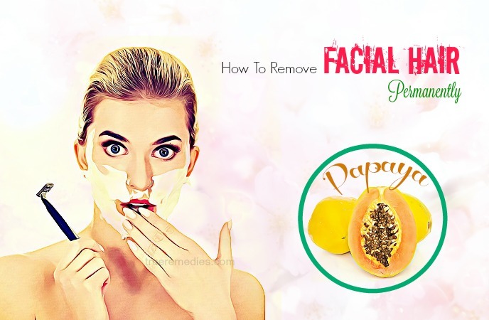 how to remove facial hair permanently 