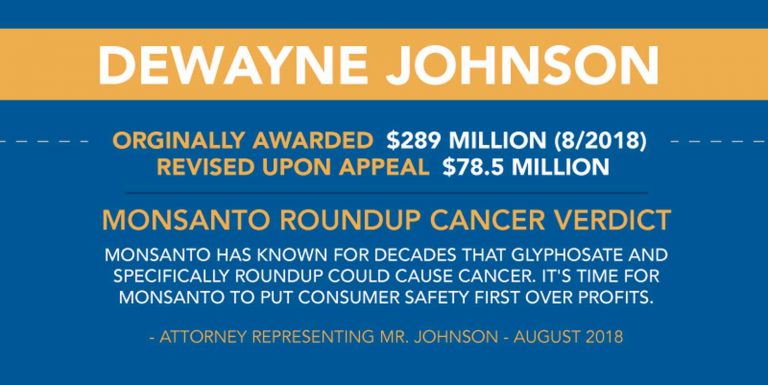 Roundup Lawsuit Cancer Verdict Dewayne Johnson