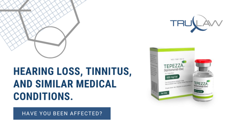 Tepezza Hearing Loss Lawsuit Featured; How Tepezza Works; FDA Approval for Tepezza; common side effects listed on the original warning labels; Can Tepezza Cause Hearing Loss; Common Complications of Tepezza; Horizon Therapeutics Failed to Warn Consumers of Hearing Loss; Who Is Eligible to File a Tepezza Lawsuit; Compensation for Hearing Loss from Tepezza; How a Tepezza Hearing Loss Lawyer Can Help; Speak to a Dedicated Tepezza Lawyer Today; Tepezza Hearing Loss Lawsuit Featured