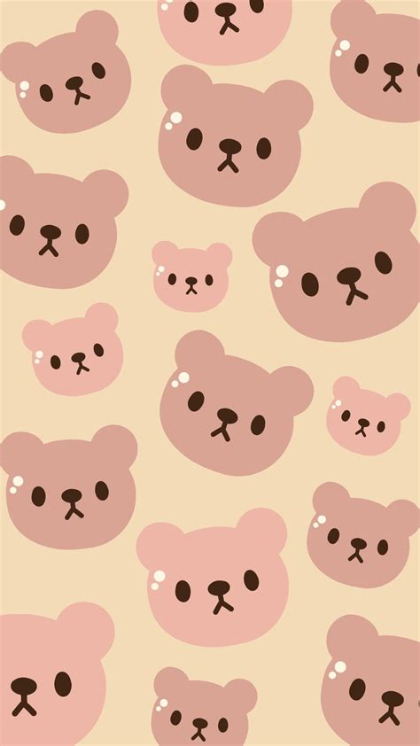 Cute Kawaii Bear Wallpapers - Wallpaper Cave