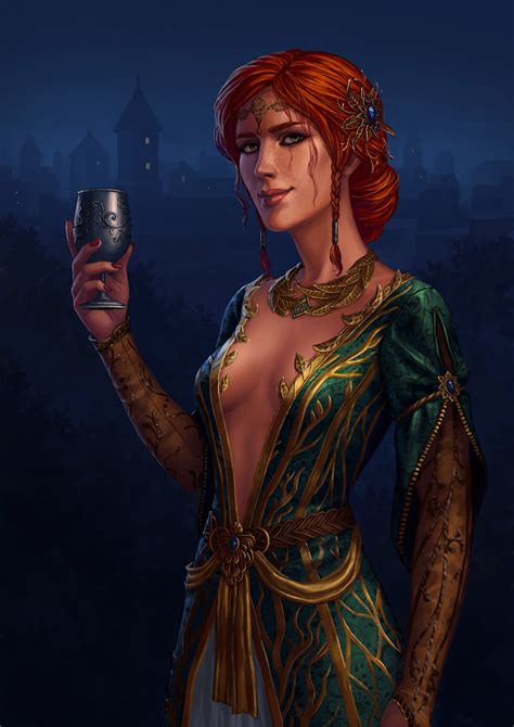 Triss Merigold by Neirr on DeviantArt