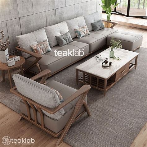 Teak Wood Sofa Set Designs Pictures - Infoupdate.org