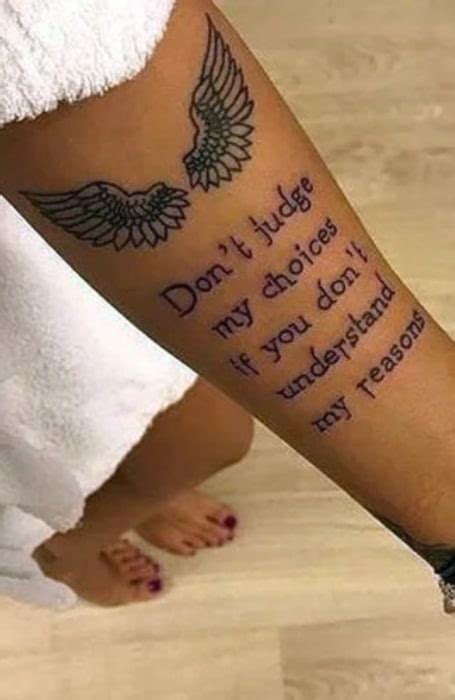 50 Best Quote Tattoos for Men & Women (2024) - The Trend Spotter