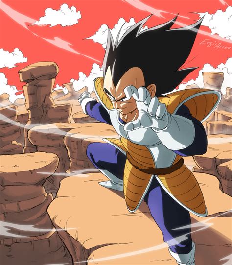 Vegeta Vs Goku Saiyan Saga