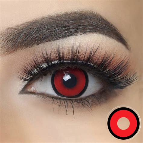 Red Manson Halloween Contacts