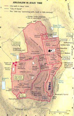 Map of ancient jerusalem – Artofit