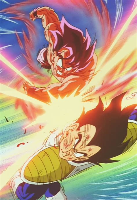 Goku Vs Vegeta Kaioken