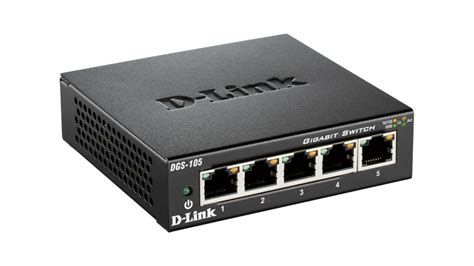 DGS-105 5-Port Gigabit Unmanaged Desktop Switch | D-Link