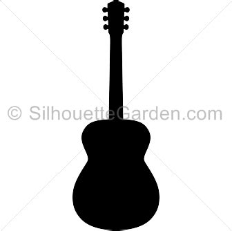 Acoustic Guitar Silhouette