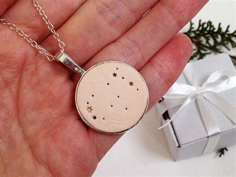 Gemini Constellation Necklace Gemini Zodiac Necklace Gemini Custom ...