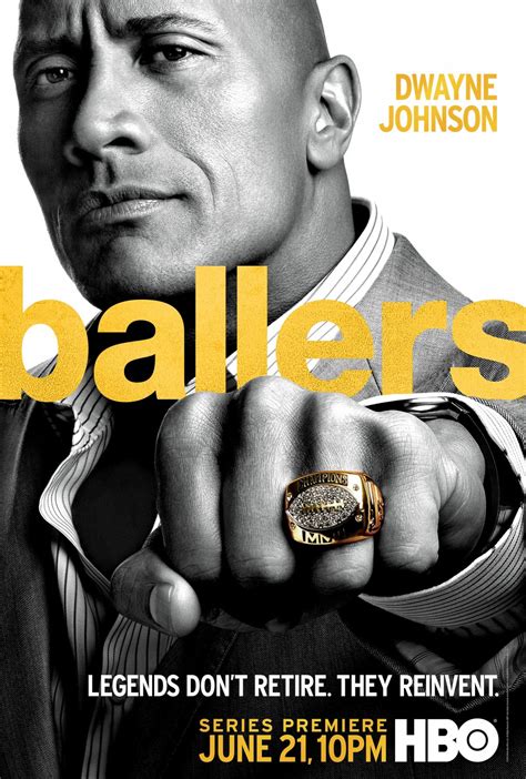 Ballers (#1 of 5): Extra Large TV Poster Image - IMP Awards