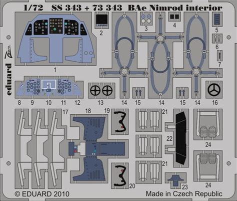 Nimrod interior 1/72 - Eduard Store