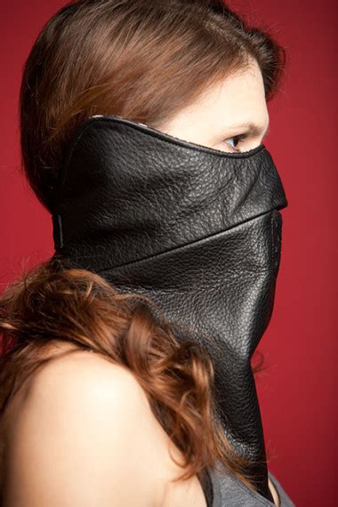 Leather Face Mask | Lissa Hill Leather