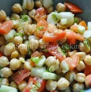 A Delicious Light Channa Salad