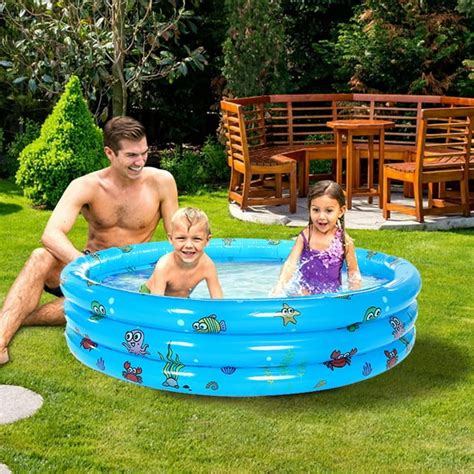 Kids Family Swimming Pool Summer Garden Inflatable Home Swim Center ...