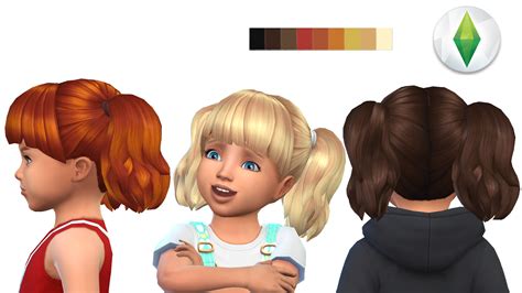 Sims 4 kids hair maxis match cc - bxepals