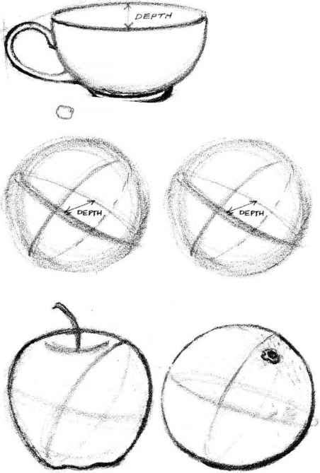 Sphere Shape Drawing Easy - bmp-alley