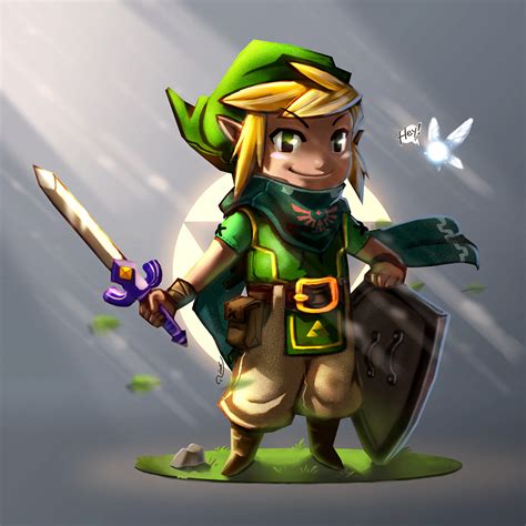 LINK - ZELDA FAN ART on Behance