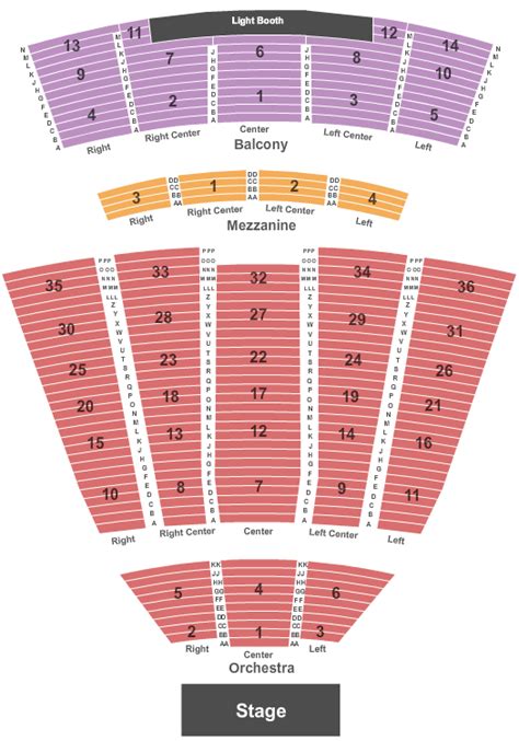 Meridian Hall Tickets & Seating Chart - Event Tickets Center