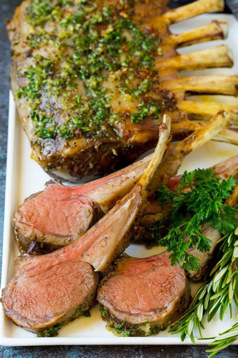 Rack of Lamb with Garlic and Rosemary | Lamb roast recipe, Lamb recipes ...