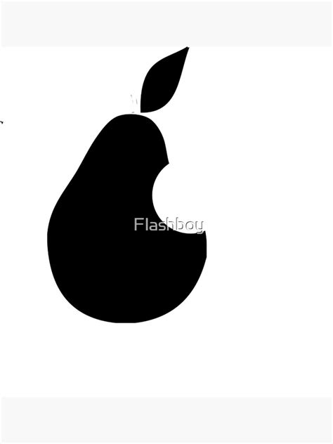 "apple logo parody" Poster for Sale by Flashboy | Redbubble