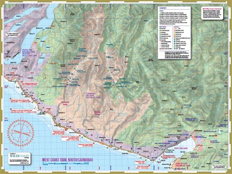 Hiking/Trail mapsheets – Wild Coast Publishing