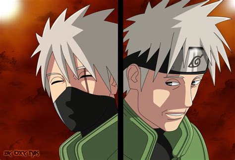 Kakashi and his father by OxyNik on DeviantArt