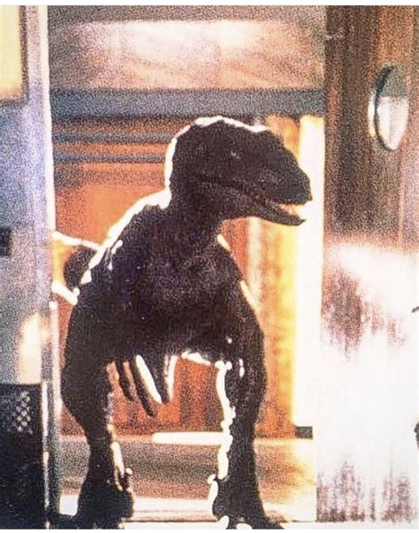 Velociraptor Jurassic Park Kitchen Scene