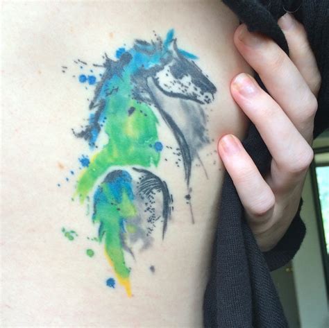 Watercolor Horse Tattoo at PaintingValley.com | Explore collection of ...