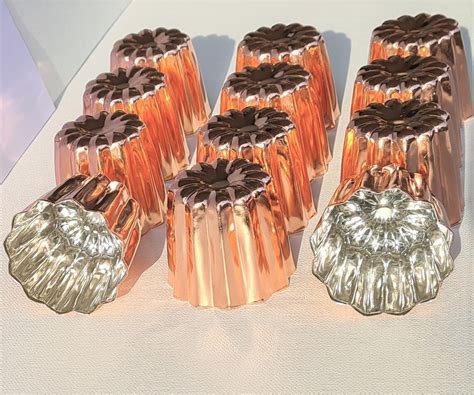 Set of 18/24 Canneles Molds/ Caneles Mold Large Ed. 50 X 55 - Etsy