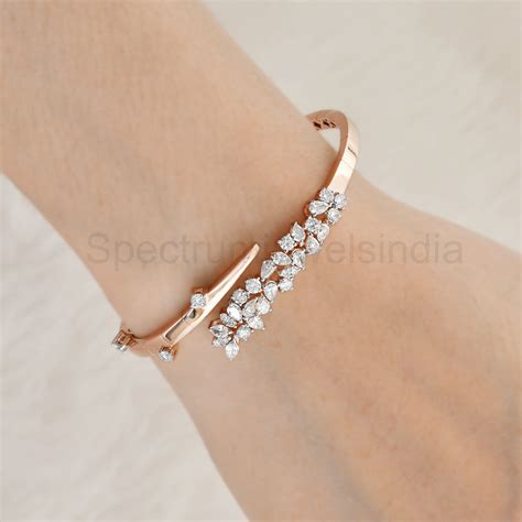 Diamond bangles bracelet – Artofit