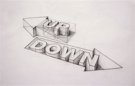 Typography Art Pencil