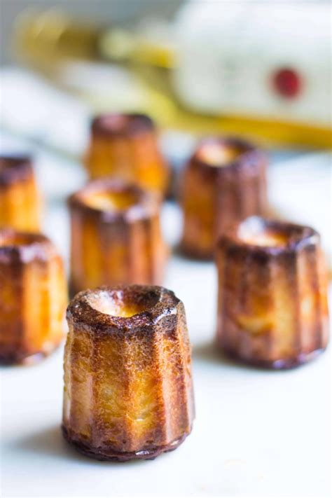 Canelé Recipe (Cannelés Bordelais) - Mon Petit Four