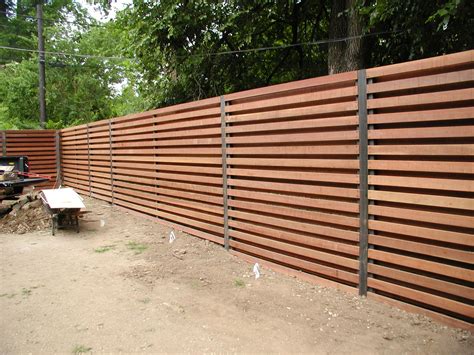 20++ Modern Metal And Wood Fence | KIDDONAMES