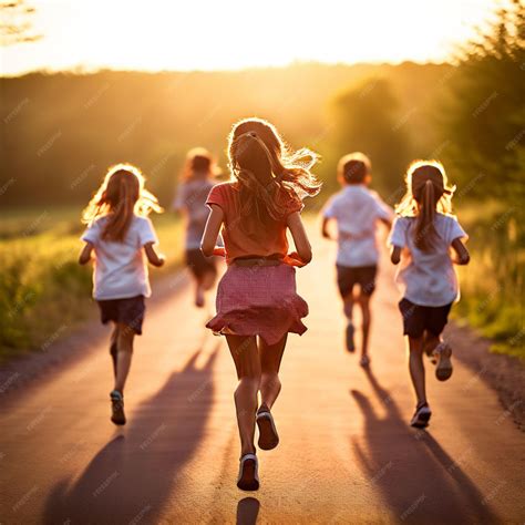 Premium Photo | Happy Children Playing