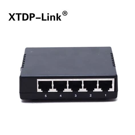 passive 5 Port Poe Switch 12V 4/5+ 7/8 ethernet 10/100Mbps switch poe 4 ...