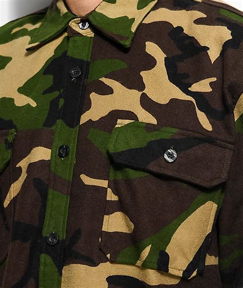 Rothco Extra Heavyweight Camo Flannel | Zumiez