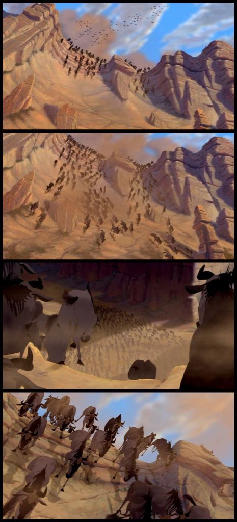 Hidden Secrets • The wildebeest stampede took Disney’s CG...