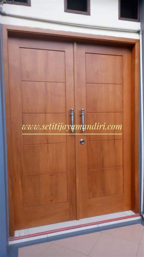 Pintu Solid Panel Kayu Oven - PK Setiti Jaya Mandiri