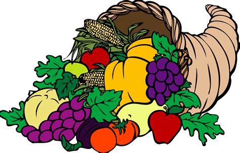 Thanksgiving Cornucopia Pictures - Cliparts.co