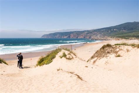 Portugal, Praia do Guincho editorial stock image. Image of water ...